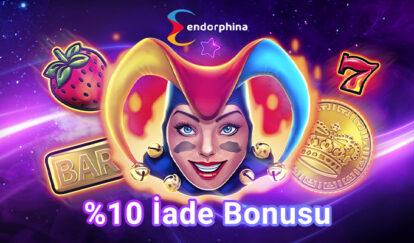 Seçili Oyunlardan Haftalık İade endorphina %10 iade bonusu desktop