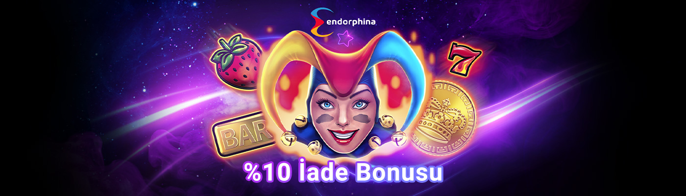 Seçili Oyunlardan Haftalık İade endorphina %10 iade bonusu desktop