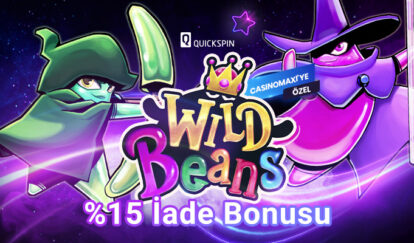 Yeni Slottan Free Spin + İade wild beans %15 iade bonusu