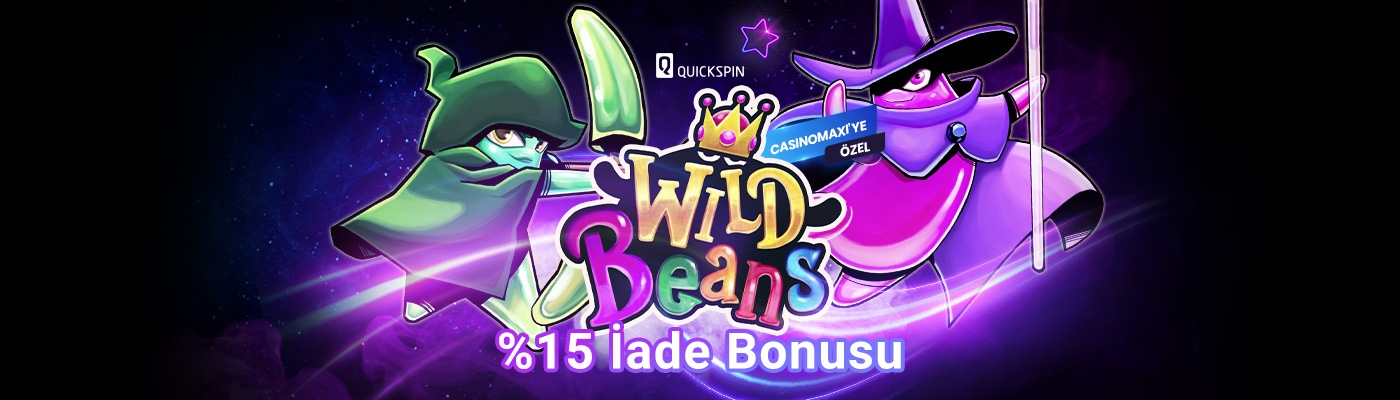 Yeni Slottan Free Spin + İade wild beans %15 iade bonusu