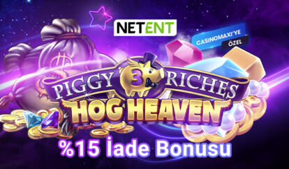 netent Yeni Slottan Free Spin + İade piggy riches 3